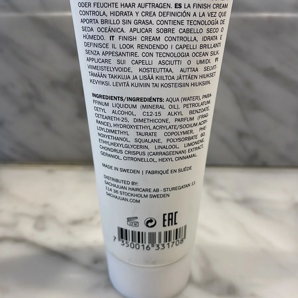 Sachajuan Stockholm Finish Hair Cream